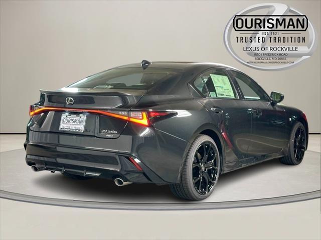 new 2025 Lexus IS 350 car, priced at $59,365