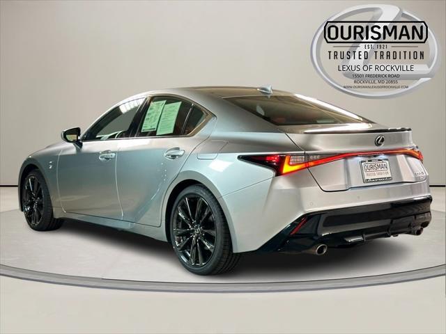 used 2024 Lexus IS 350 car, priced at $45,997