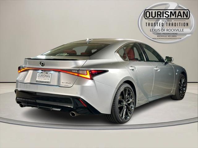 used 2024 Lexus IS 350 car, priced at $45,997