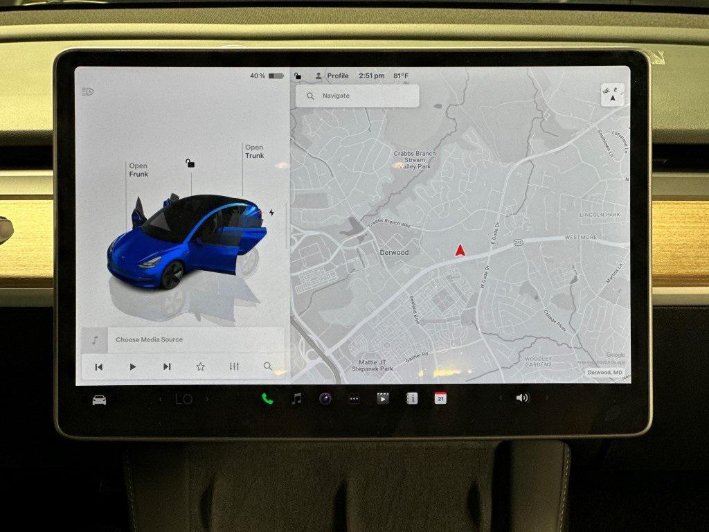 used 2023 Tesla Model 3 car, priced at $25,497
