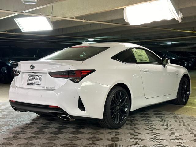 new 2024 Lexus RC 300 car, priced at $56,020