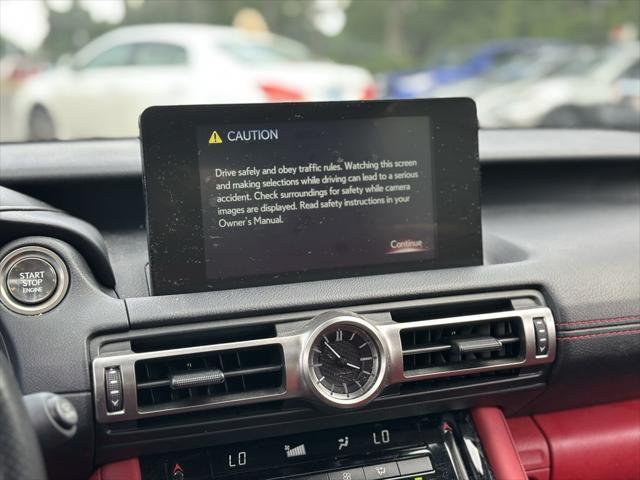 used 2022 Lexus IS 350 car, priced at $42,997