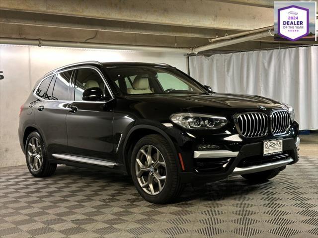 used 2020 BMW X3 car, priced at $27,900