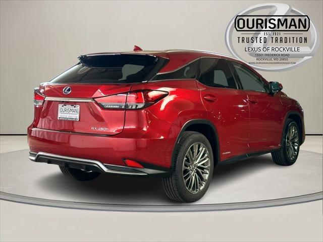 used 2022 Lexus RX 450h car, priced at $49,897