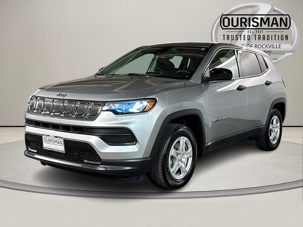 used 2022 Jeep Compass car, priced at $17,997