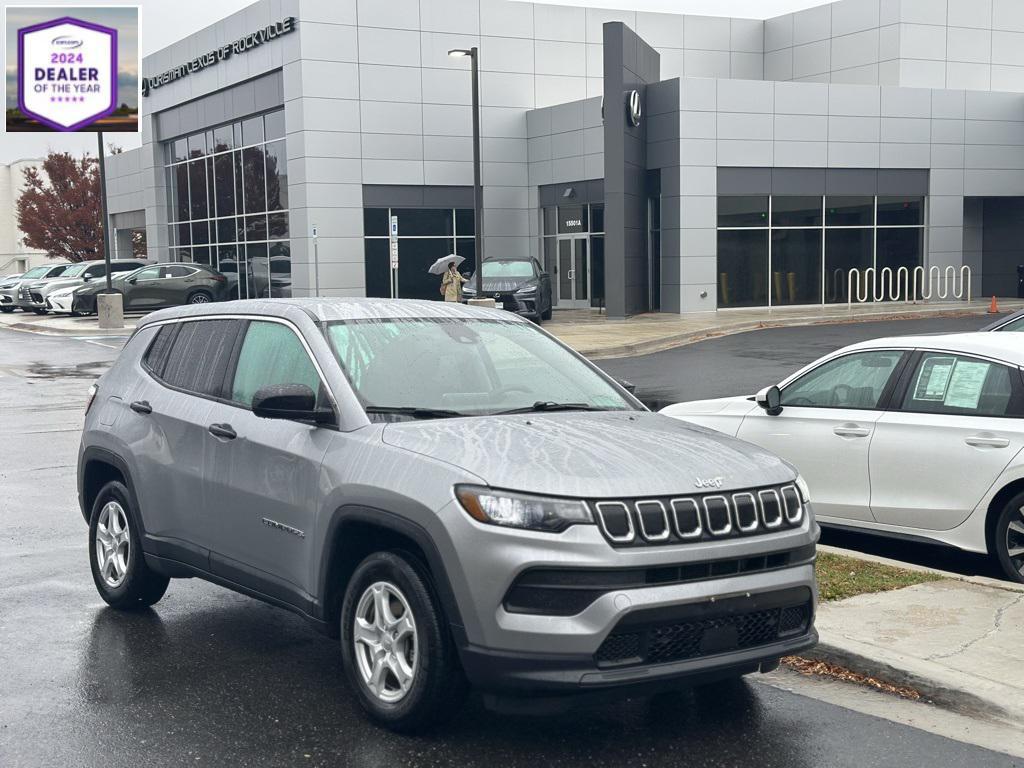 used 2022 Jeep Compass car, priced at $19,997