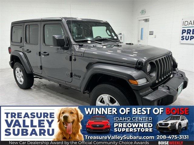 used 2022 Jeep Wrangler Unlimited car, priced at $35,995