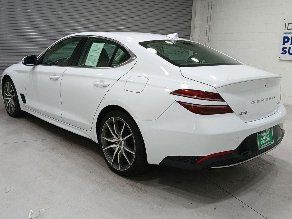 used 2023 Genesis G70 car, priced at $26,884