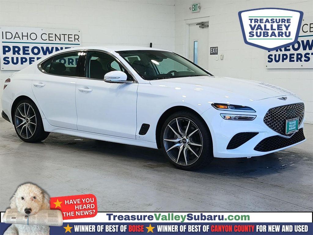 used 2023 Genesis G70 car, priced at $26,884