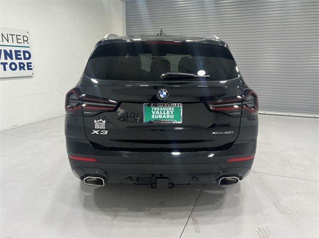 used 2022 BMW X3 car, priced at $34,995