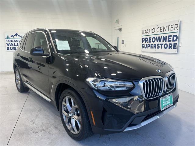 used 2022 BMW X3 car, priced at $34,995