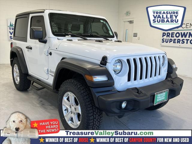 used 2020 Jeep Wrangler car, priced at $31,995