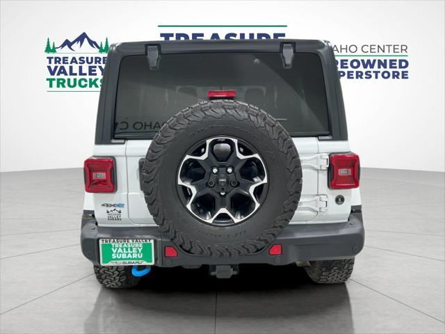 used 2021 Jeep Wrangler Unlimited 4xe car, priced at $32,978