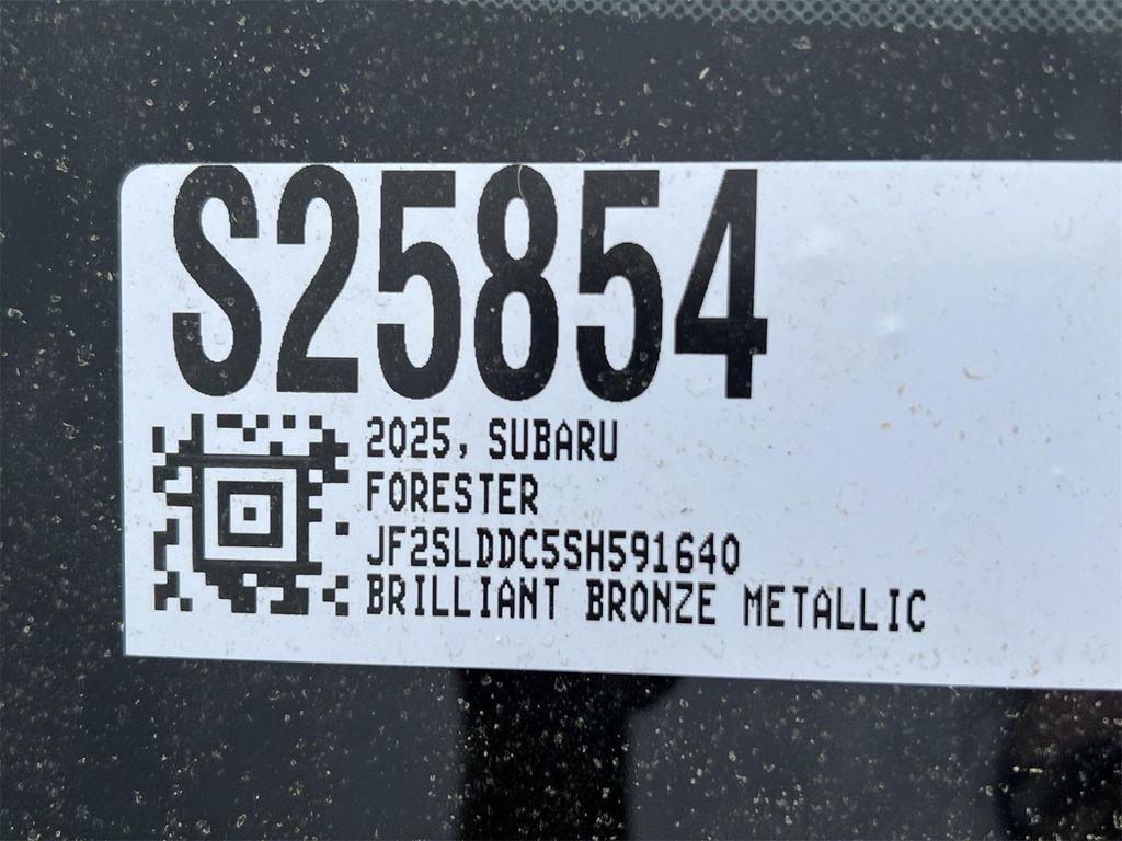 new 2025 Subaru Forester car, priced at $37,118