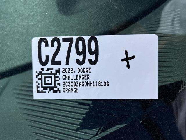 used 2022 Dodge Challenger car, priced at $25,995