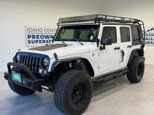 used 2016 Jeep Wrangler Unlimited car, priced at $25,777