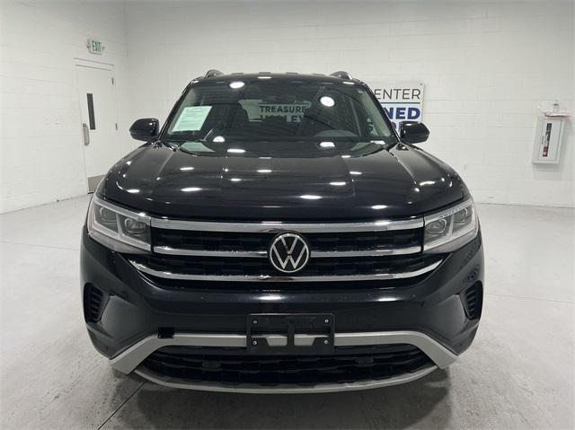 used 2021 Volkswagen Atlas car, priced at $29,995