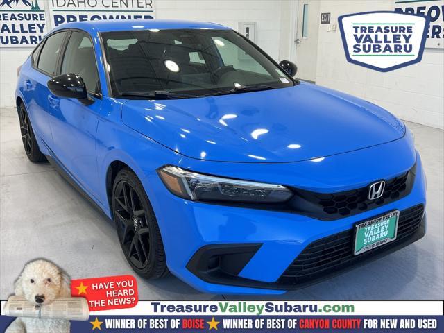 used 2022 Honda Civic car, priced at $27,995