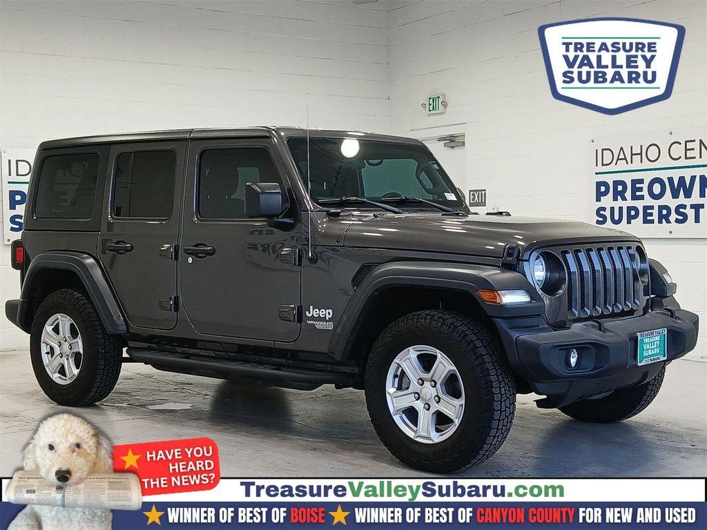 used 2018 Jeep Wrangler Unlimited car, priced at $26,778