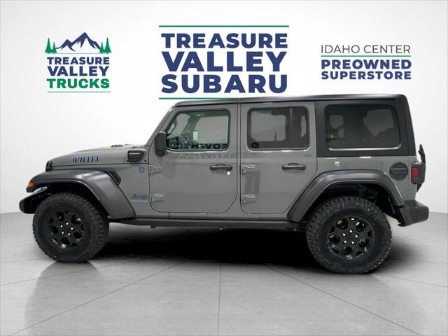 used 2023 Jeep Wrangler 4xe car, priced at $32,995