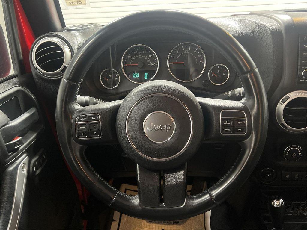 used 2015 Jeep Wrangler Unlimited car, priced at $19,995