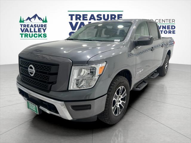 used 2022 Nissan Titan car, priced at $29,598