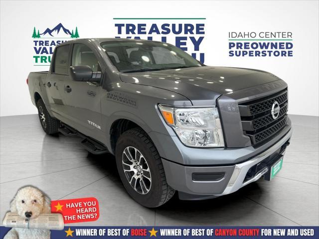 used 2022 Nissan Titan car, priced at $32,995