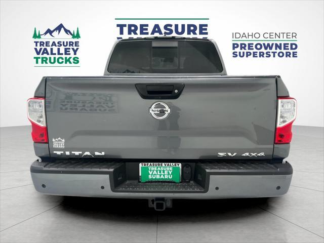used 2022 Nissan Titan car, priced at $29,598