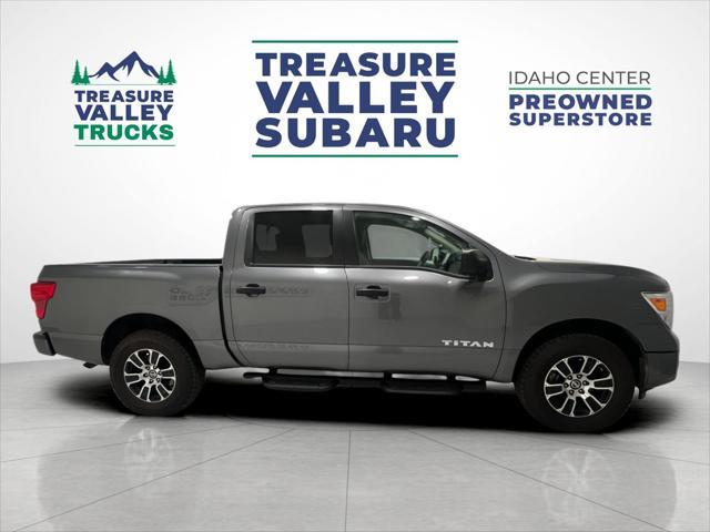 used 2022 Nissan Titan car, priced at $29,598