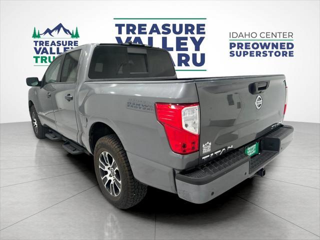 used 2022 Nissan Titan car, priced at $29,598