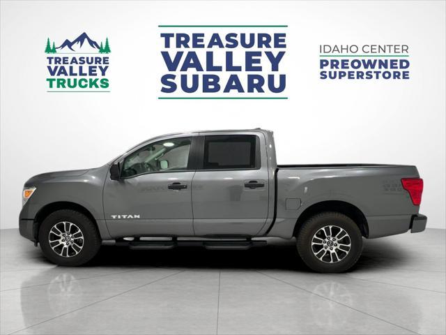 used 2022 Nissan Titan car, priced at $29,598