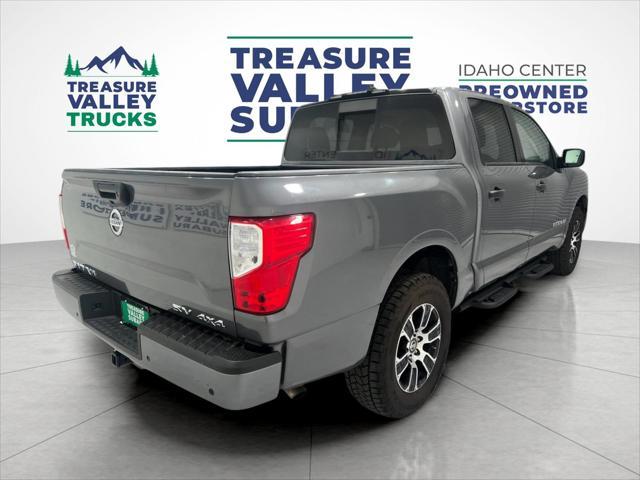 used 2022 Nissan Titan car, priced at $29,598