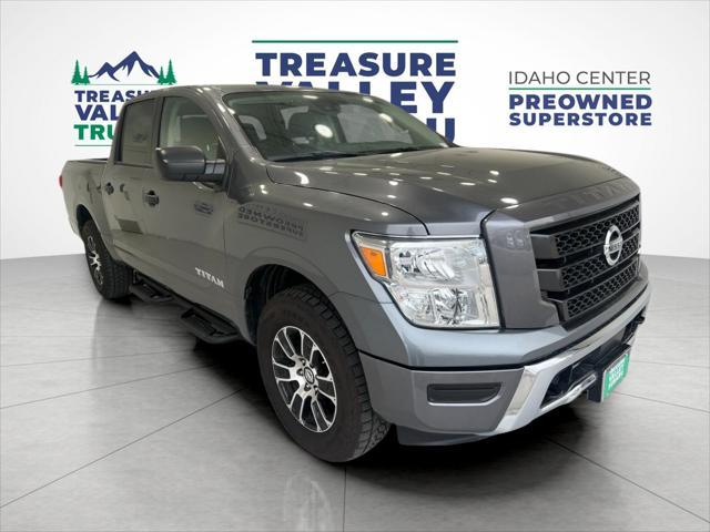 used 2022 Nissan Titan car, priced at $29,598