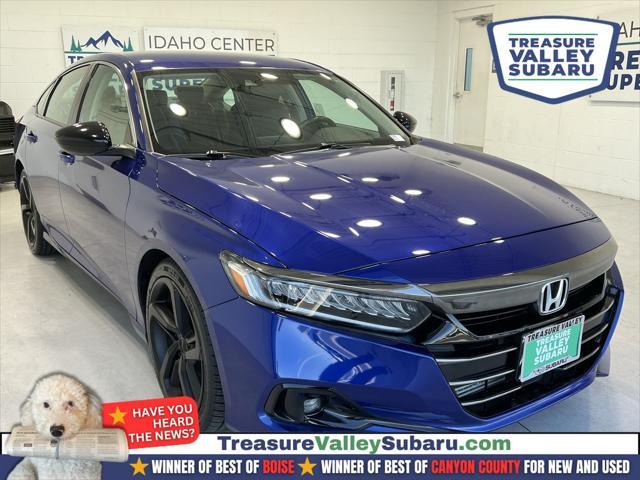 used 2021 Honda Accord car, priced at $27,995