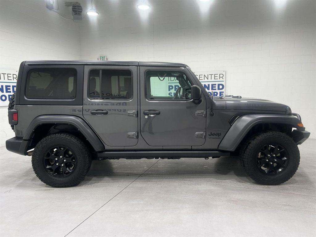 used 2021 Jeep Wrangler car, priced at $32,111