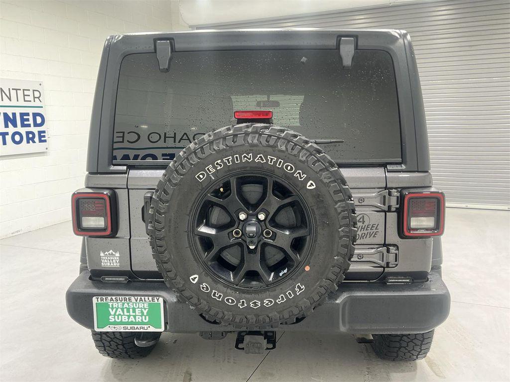 used 2021 Jeep Wrangler car, priced at $32,111