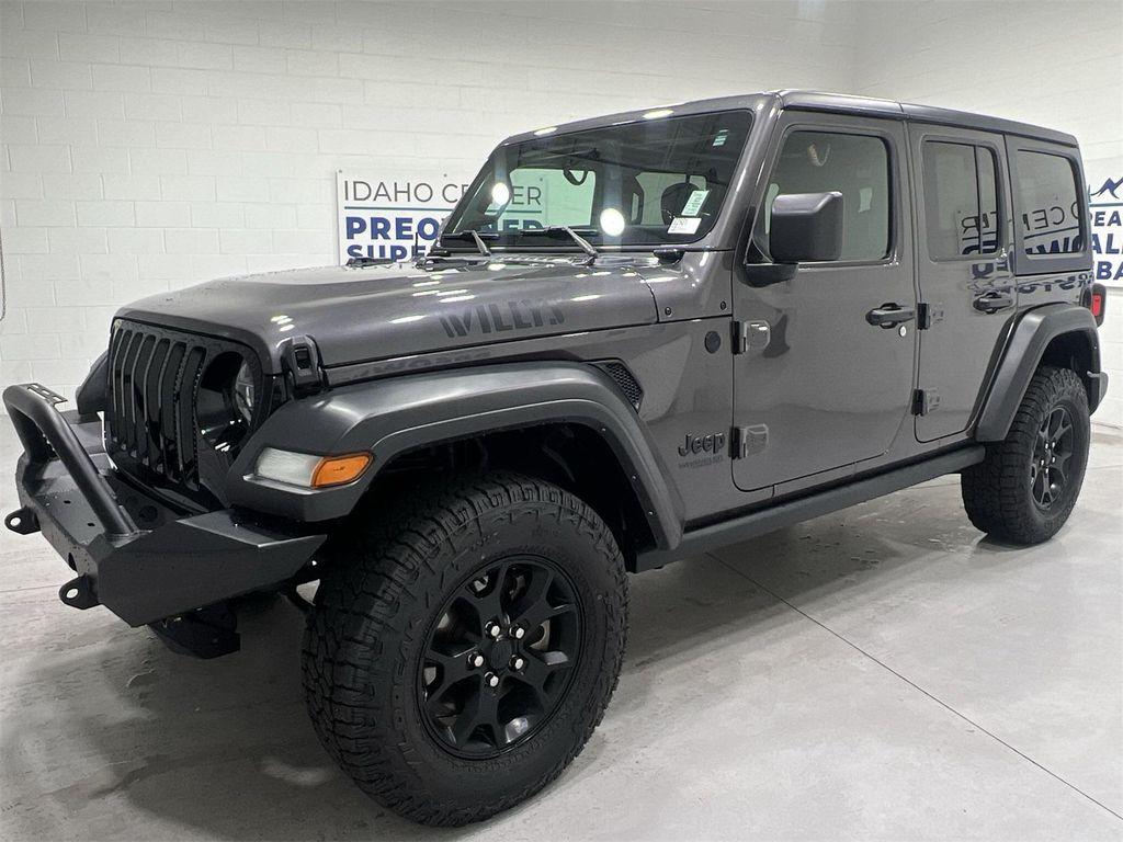 used 2021 Jeep Wrangler car, priced at $32,111
