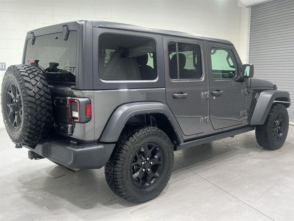 used 2021 Jeep Wrangler car, priced at $32,111