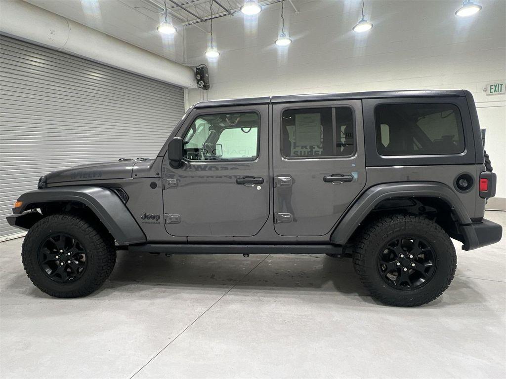 used 2021 Jeep Wrangler car, priced at $32,111