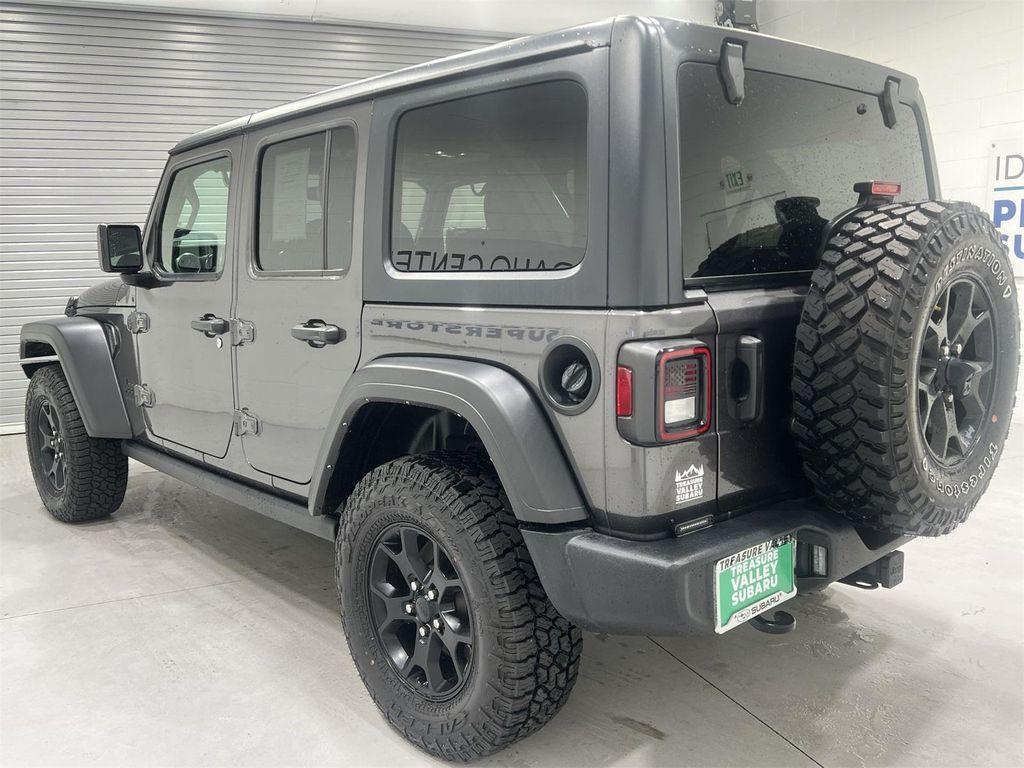 used 2021 Jeep Wrangler car, priced at $32,111