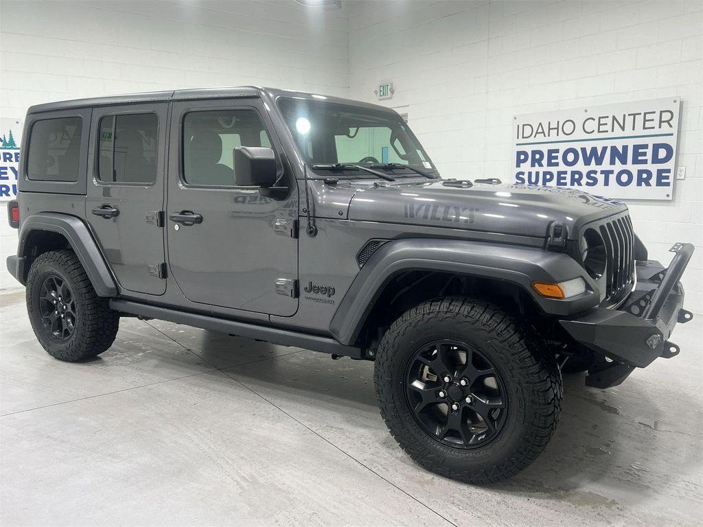 used 2021 Jeep Wrangler car, priced at $32,111
