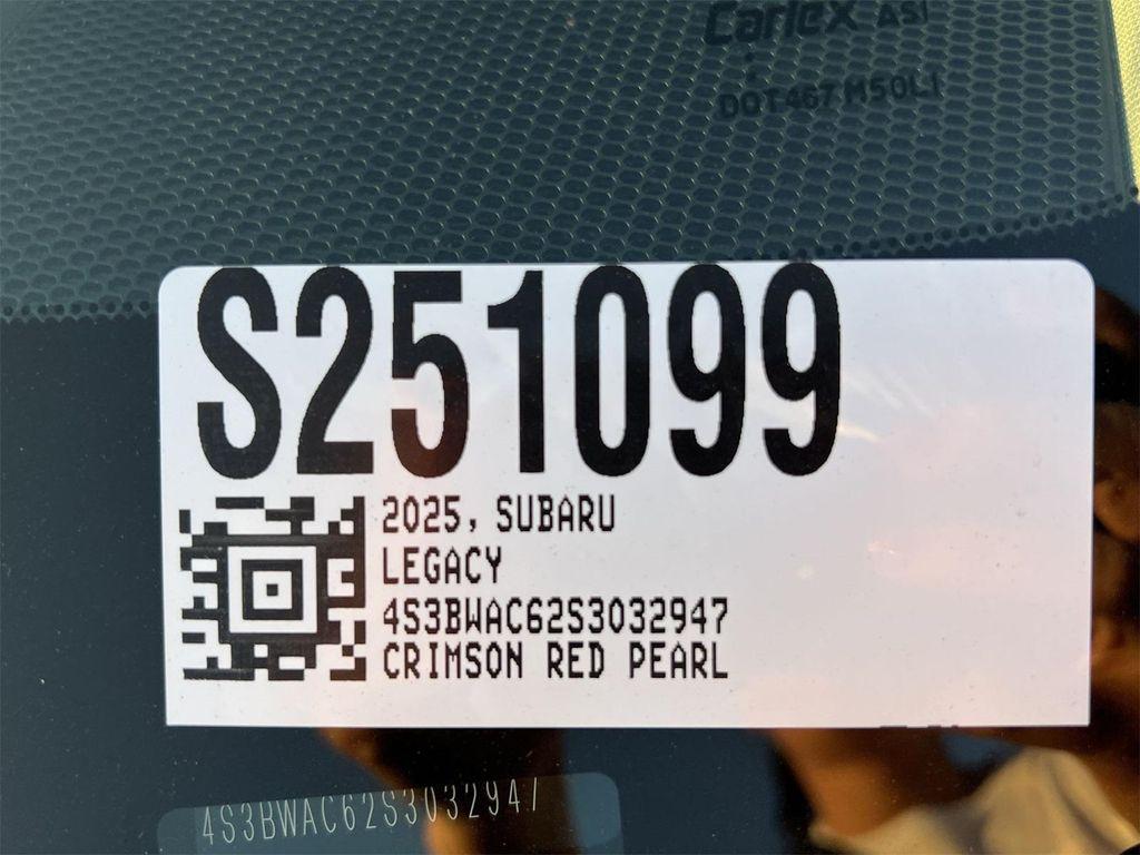 new 2025 Subaru Legacy car, priced at $31,245