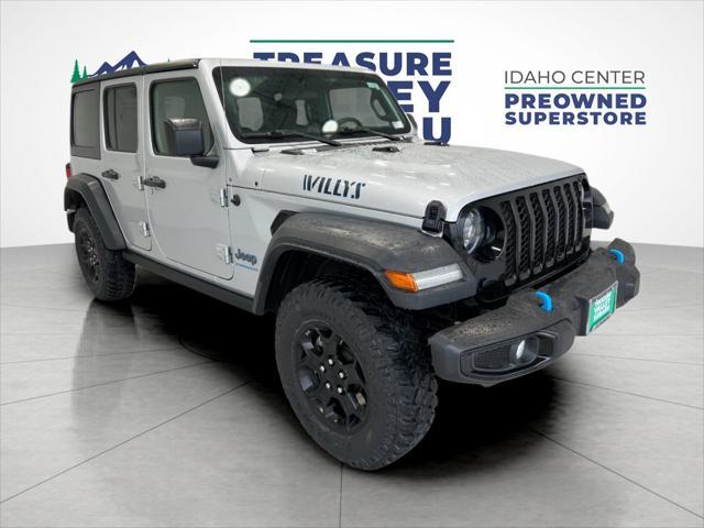 used 2023 Jeep Wrangler 4xe car, priced at $32,995