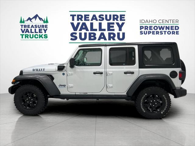 used 2023 Jeep Wrangler 4xe car, priced at $32,995