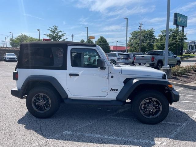 used 2024 Jeep Wrangler car, priced at $30,321
