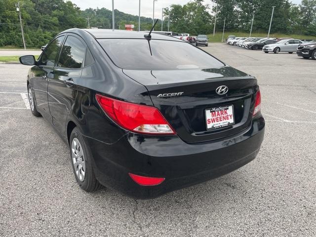 used 2017 Hyundai Accent car, priced at $9,452