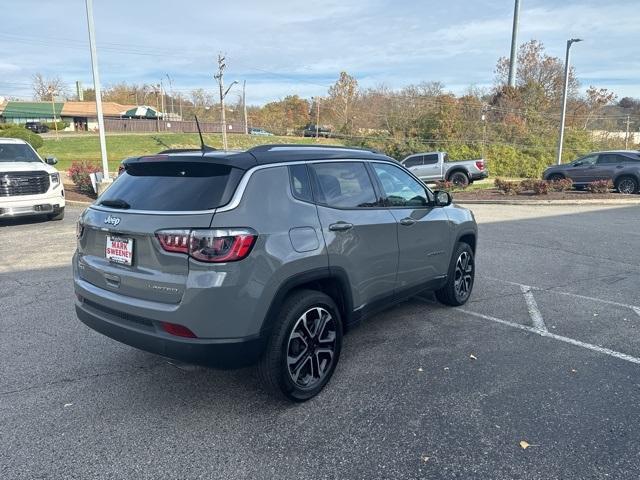 used 2022 Jeep Compass car, priced at $21,495