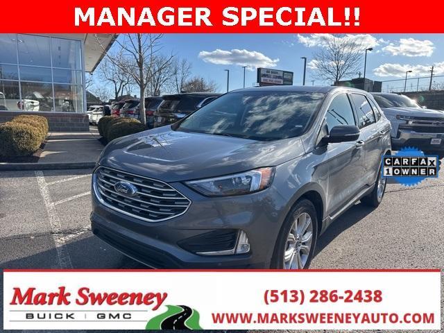 used 2022 Ford Edge car, priced at $22,998