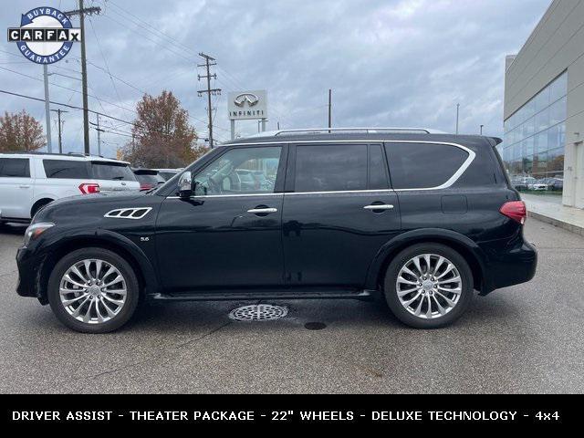 used 2017 INFINITI QX80 car, priced at $22,496