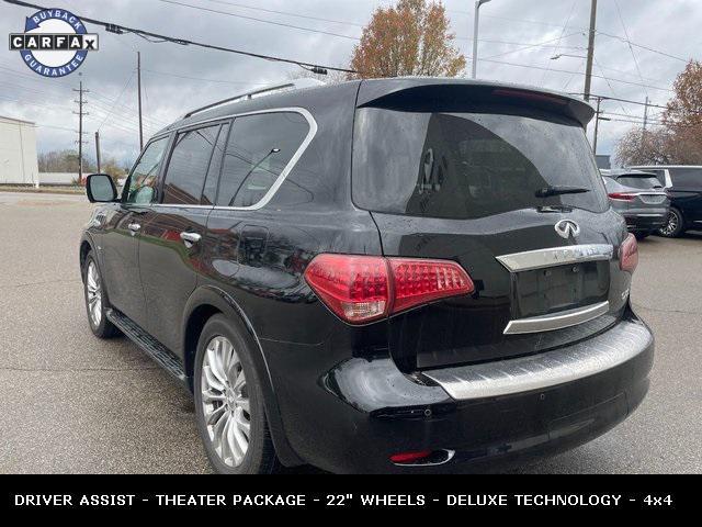 used 2017 INFINITI QX80 car, priced at $22,496